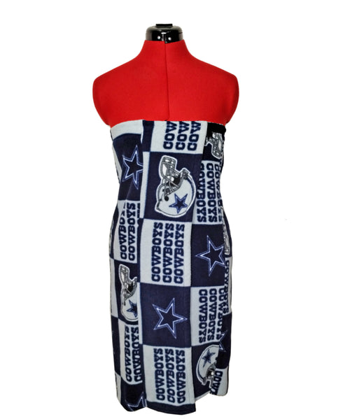 Unisex Cowboys Shower Wrap