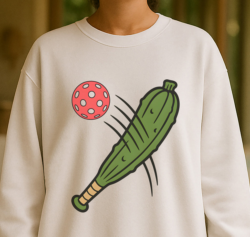 Pickleball Graphic Crewneck Sweatshirt