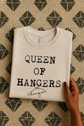 Humor Shirt Queen of Hangers